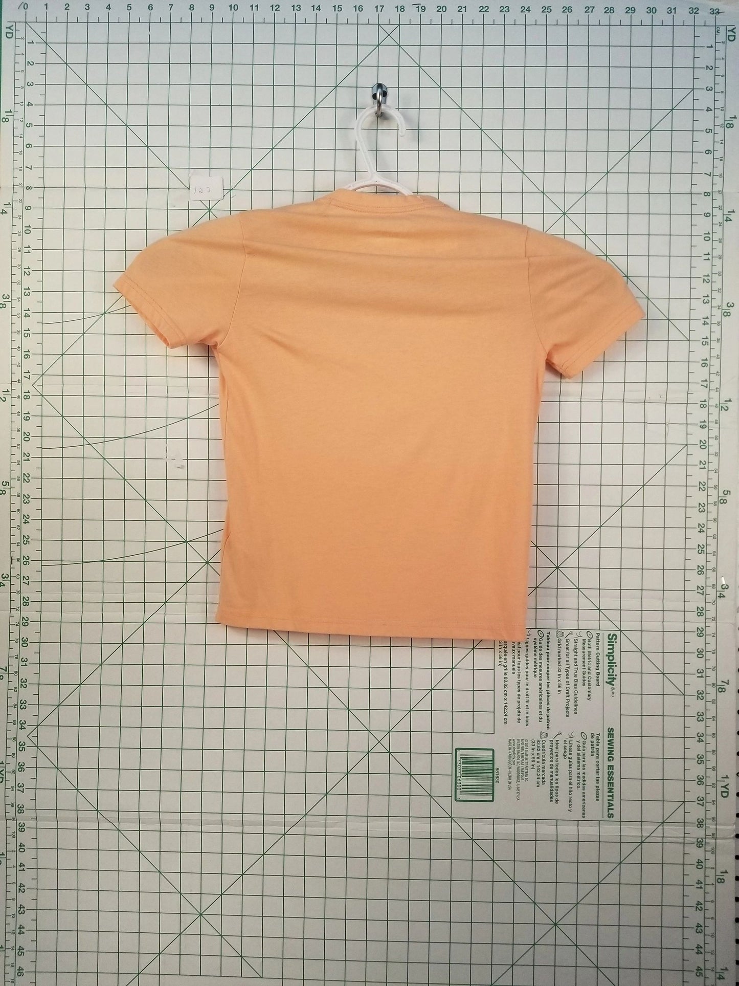 Abercrombie Kids Orange Button V-neck Tee