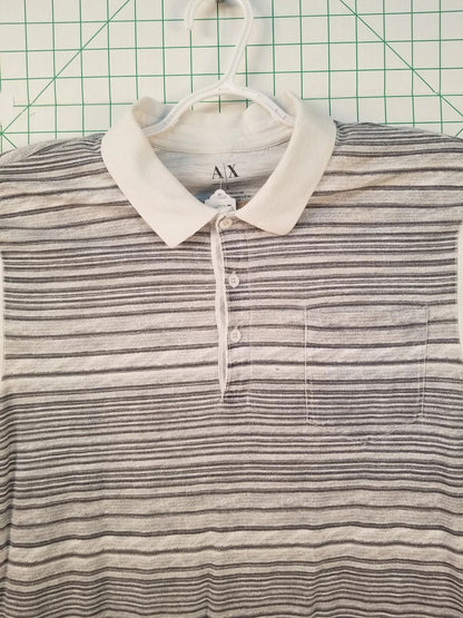 Armani Exchange Striped Polo L