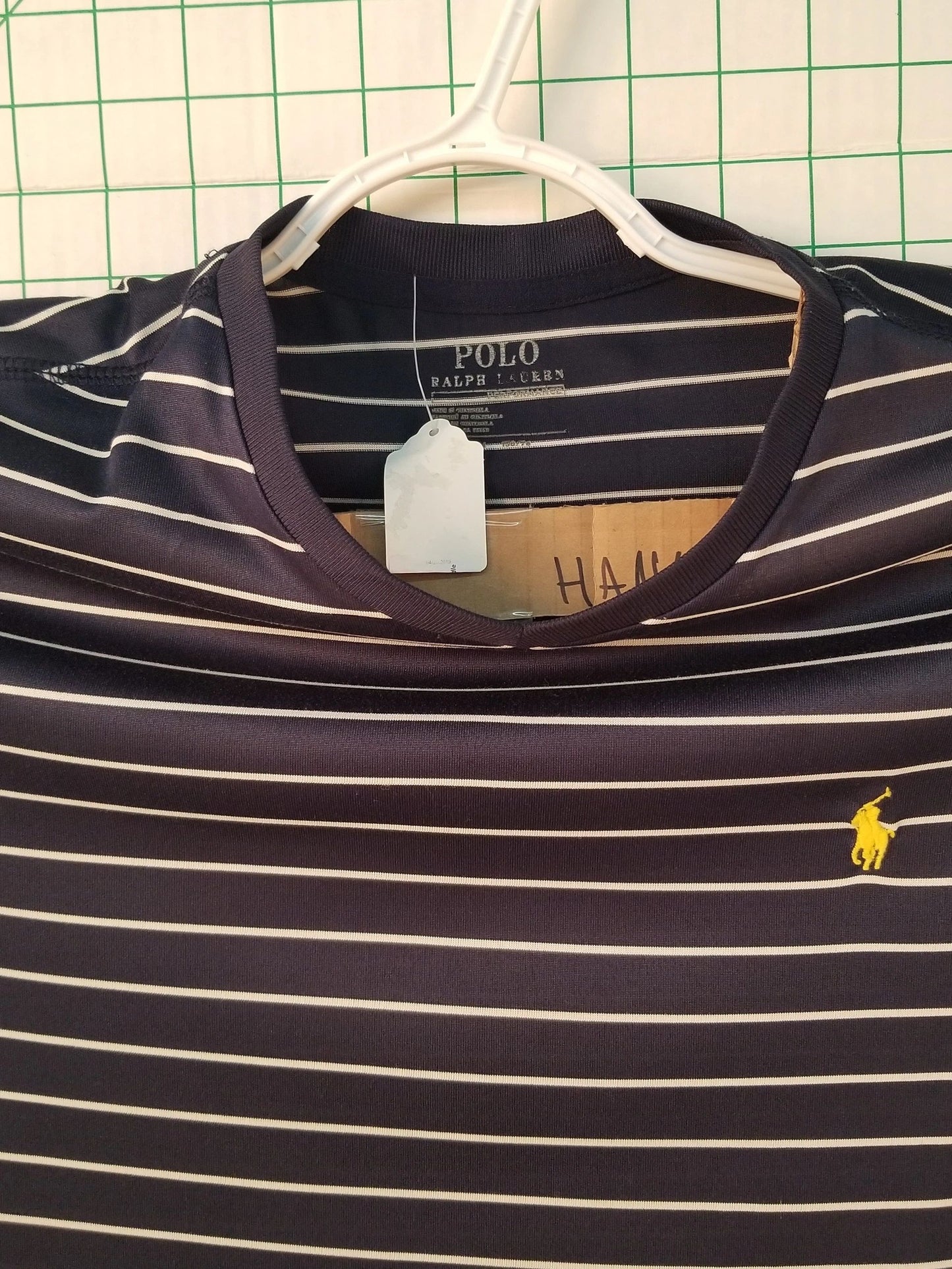 Polo Ralph Lauren Blue Striped Tee M