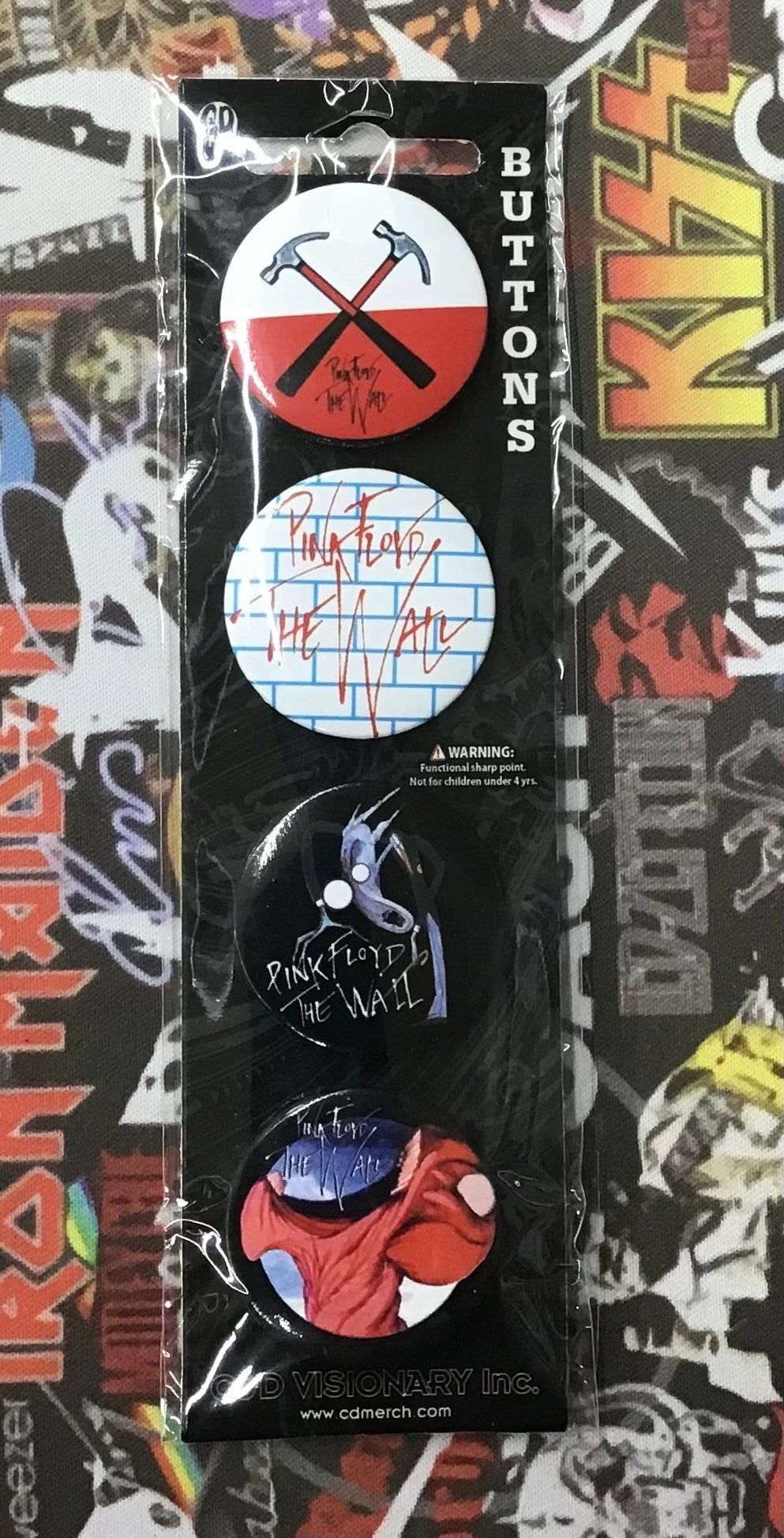 Pink Floyd Buttons