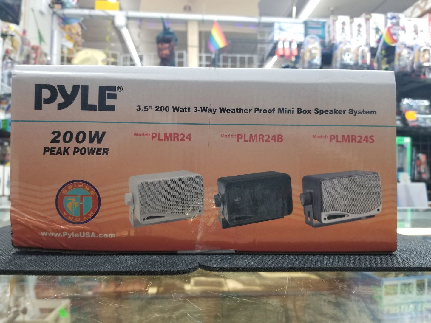 Pyle 3-way Weatherproof Mini Box Speaker System