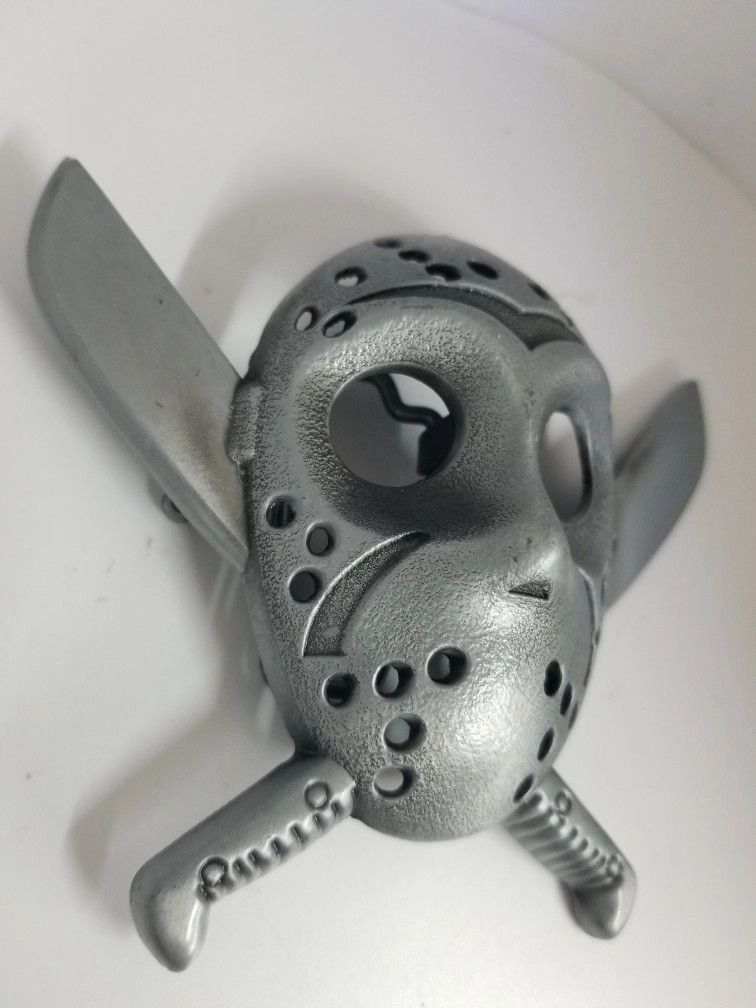 Friday The 13th Jason Mask Belt Buckle