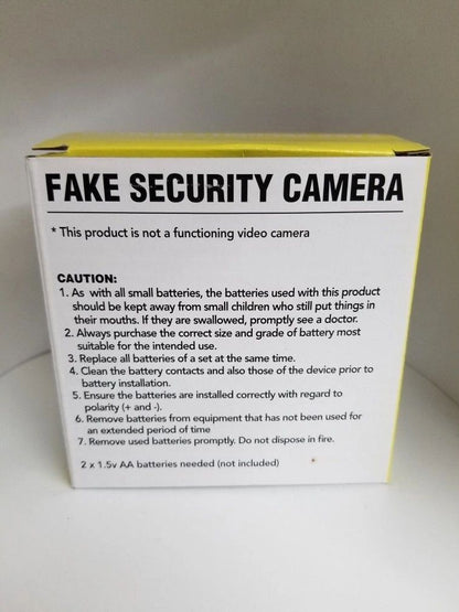 Fake Security Camera