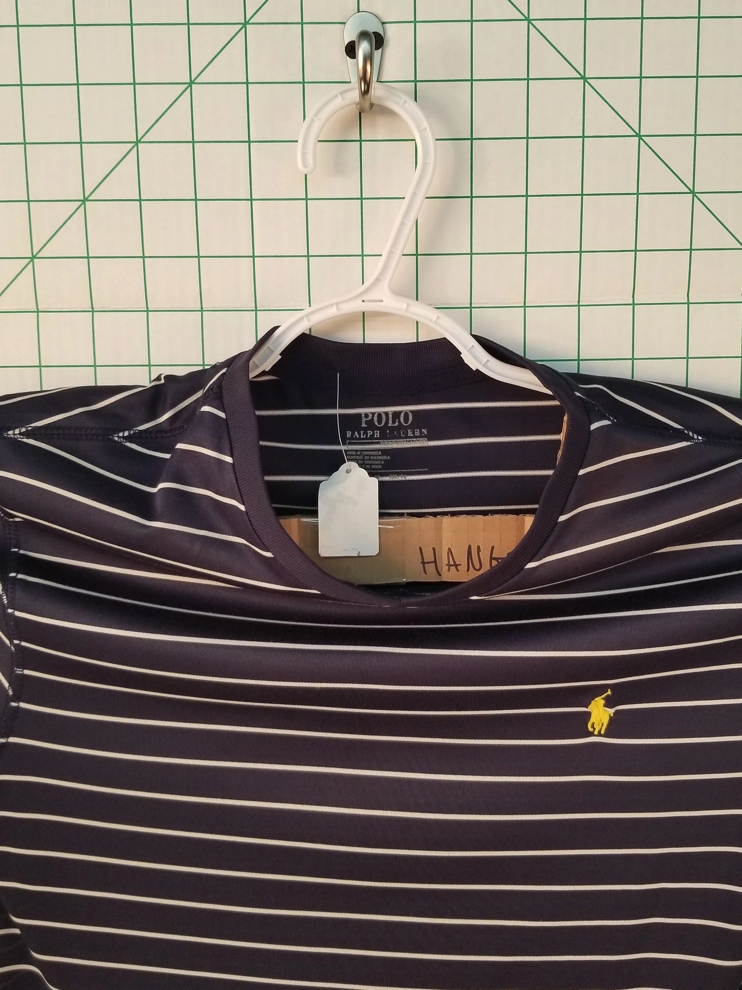 Polo Ralph Lauren Blue Striped Tee M