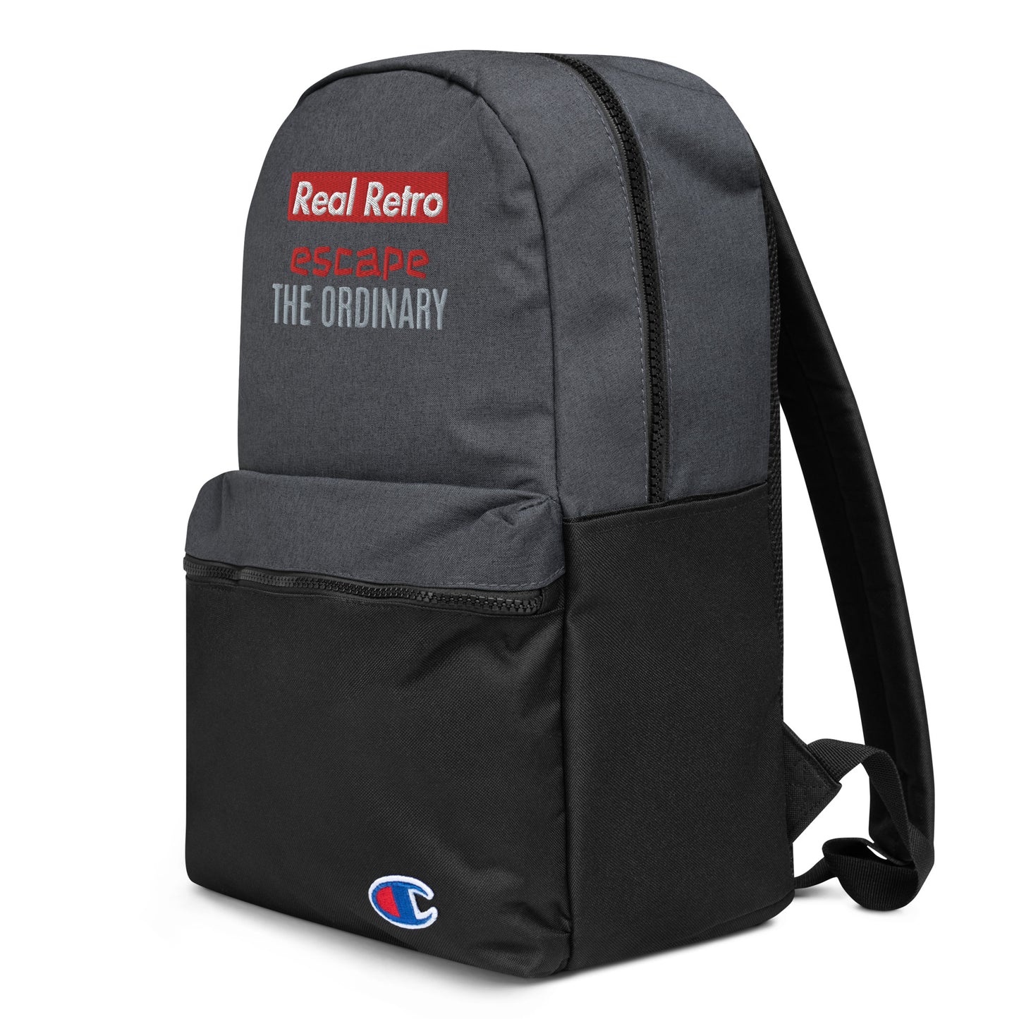 Real Retro Embroidered Champion Backpack