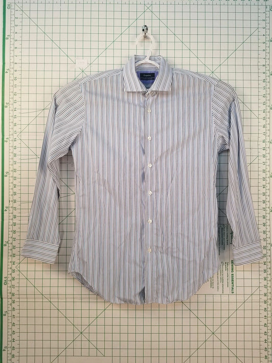 Esquire Slim Fit Striped Button Up Shirt