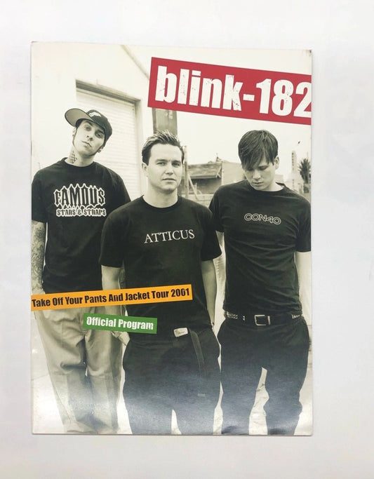 Blink-182 Tour Book