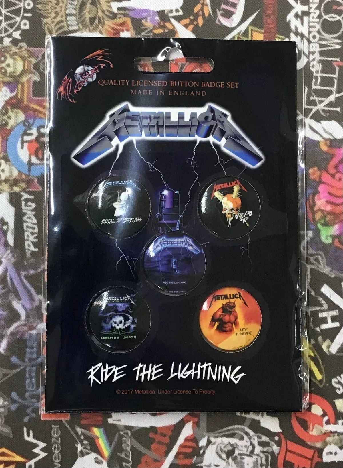 Metallica Buttons