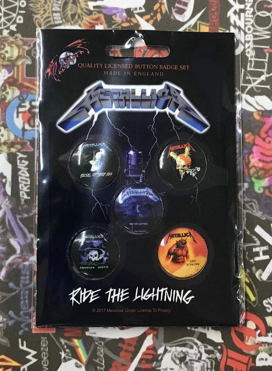 Metallica Buttons