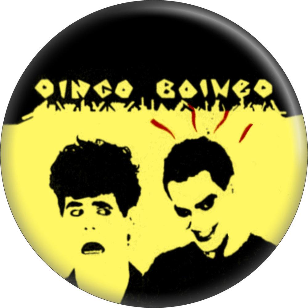 Square Deal Recordings & Supplies - Magnet - Oingo Boingo - Yellow And Black