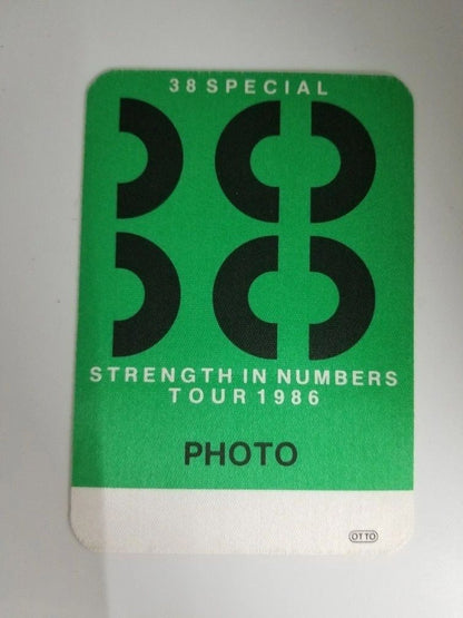 38 Special Strength In Numbers Tour 1986