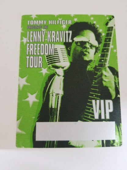 Lenny Kravitz Freedom Tour Backstage Pass