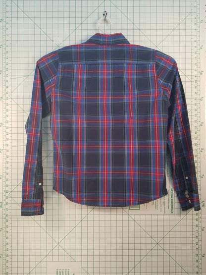 Hollister Plaid Long Sleeve Button Down