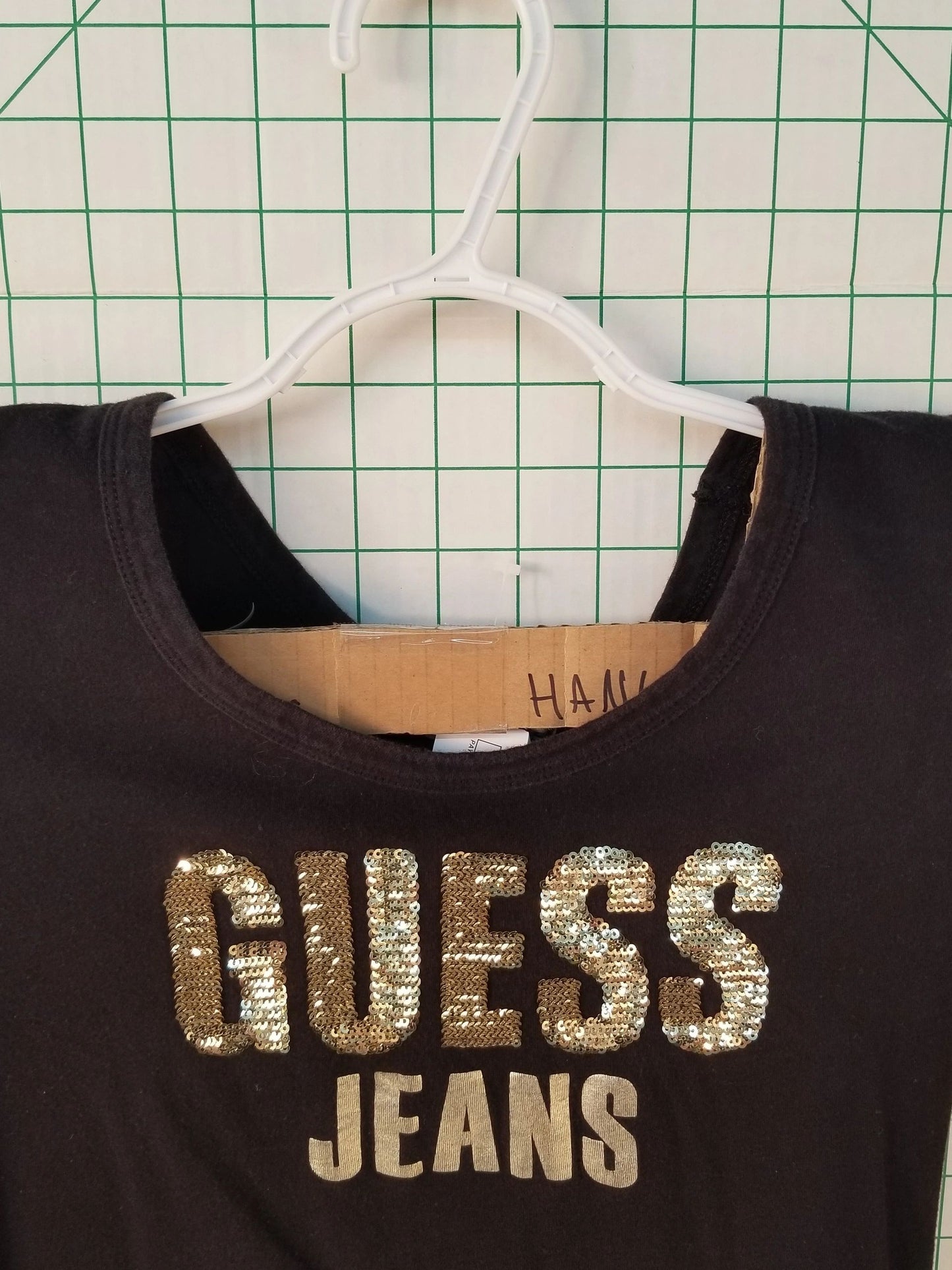 Guess Jeans Black Top Small