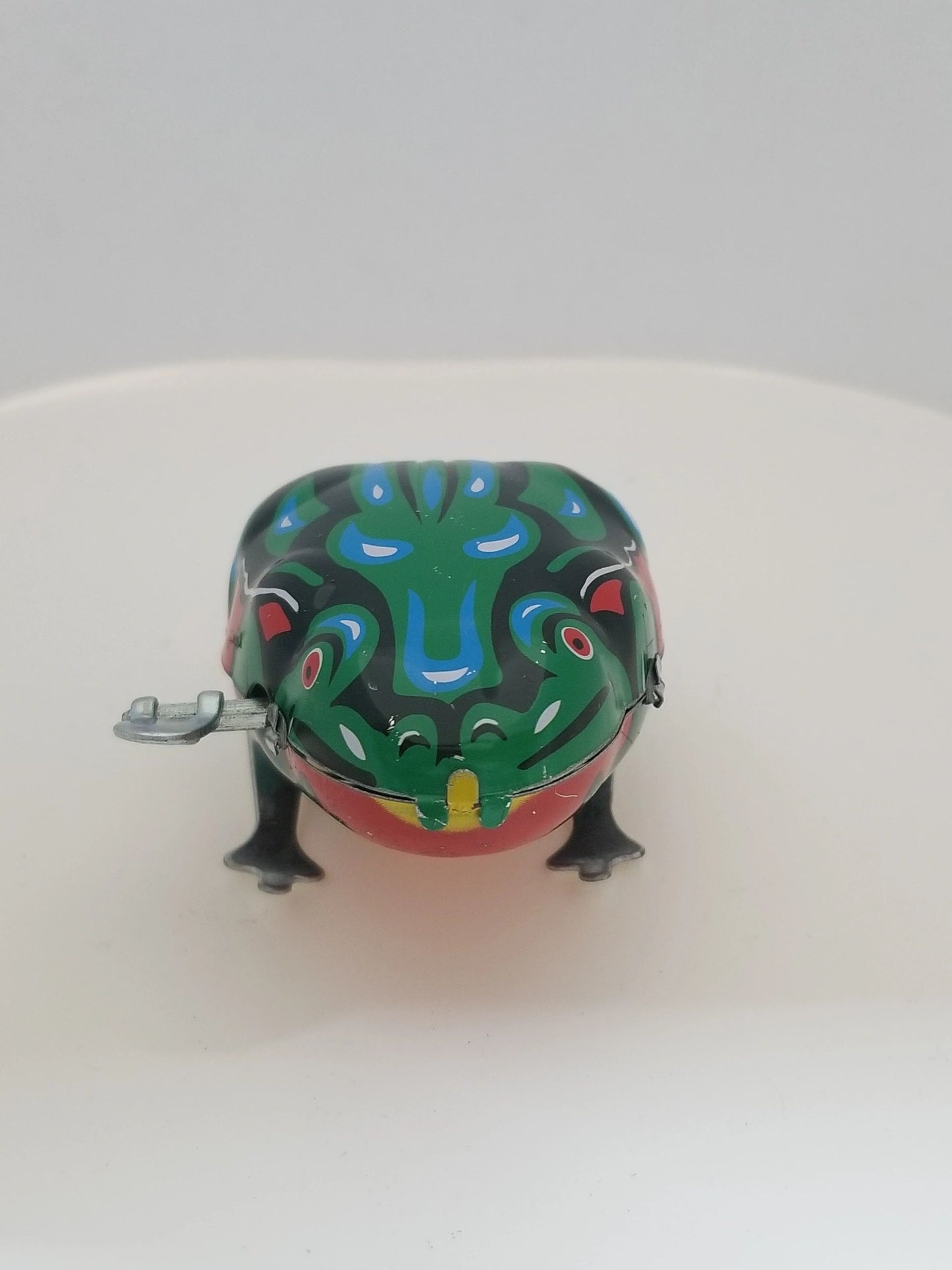 Tin Jumping Frog Wind-up Collector's Toy