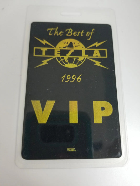 The Best Of Tesla Tour 1996 Backstage Pass