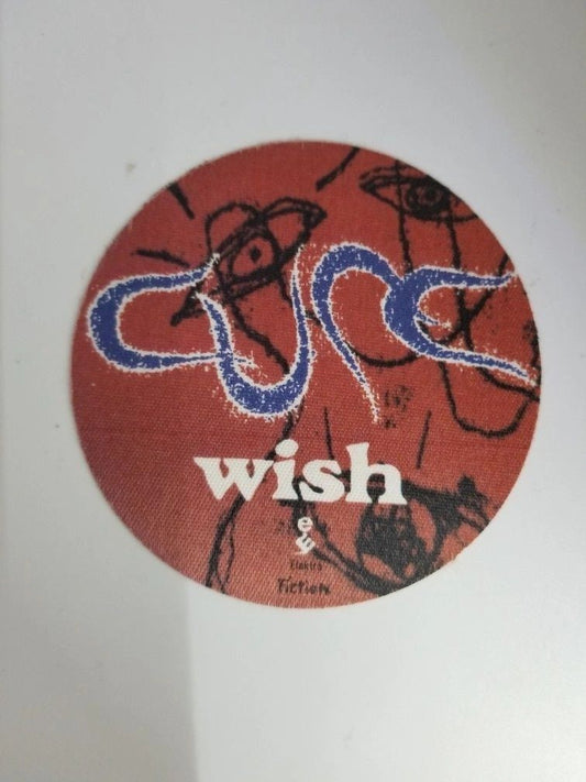 The Cure Wish Tour Backstage Pass