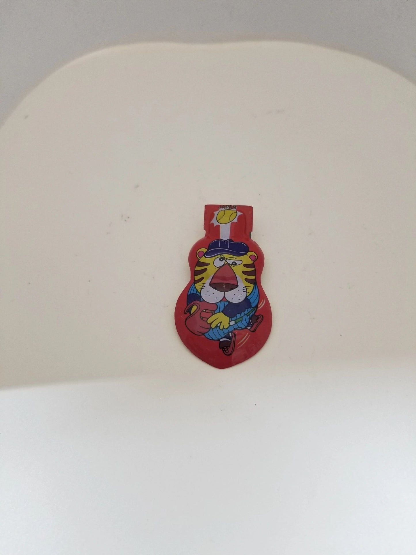 Tin Red Clicker Tiger Toy
