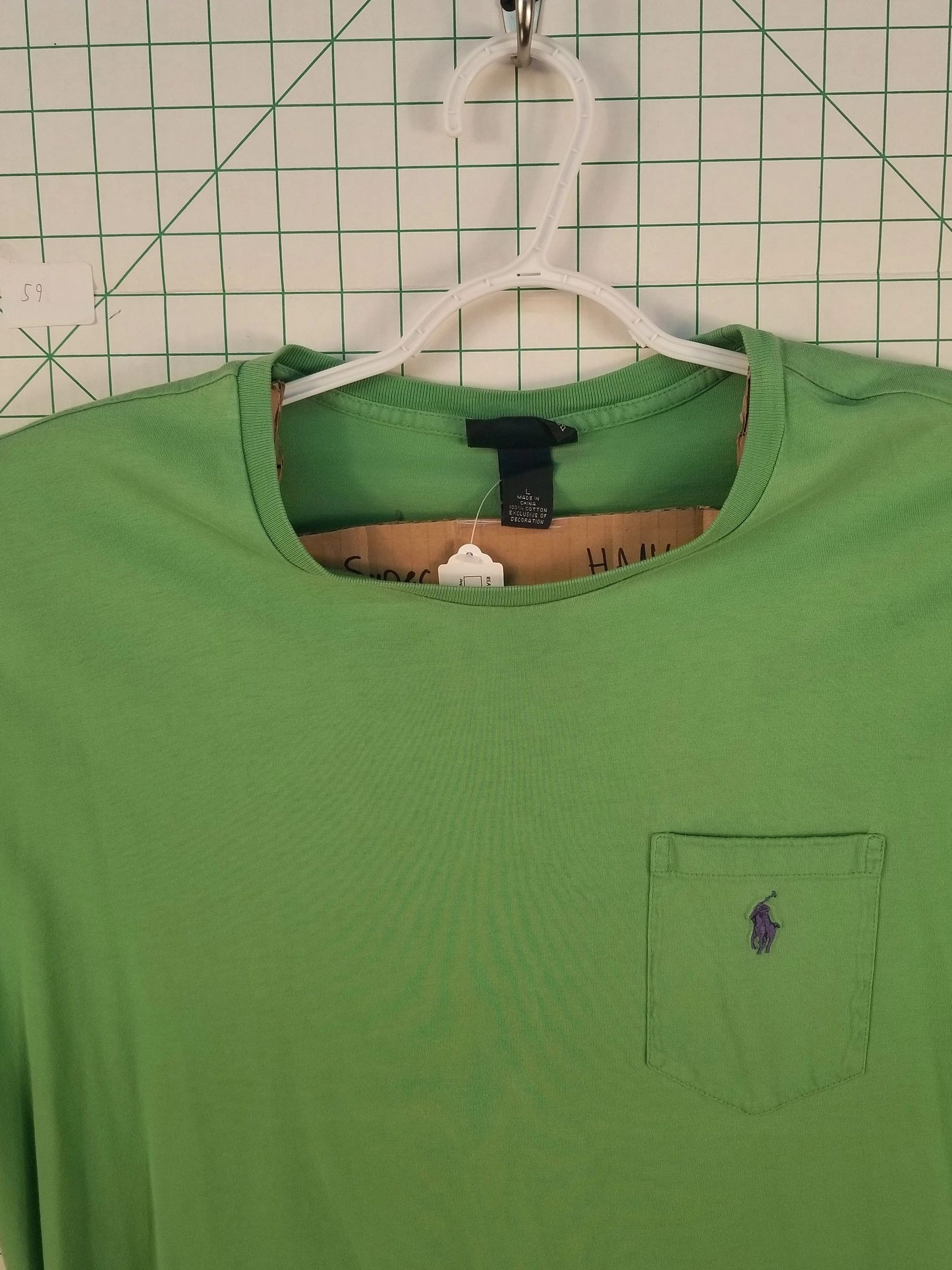 Green Ralph Lauren Tee Large