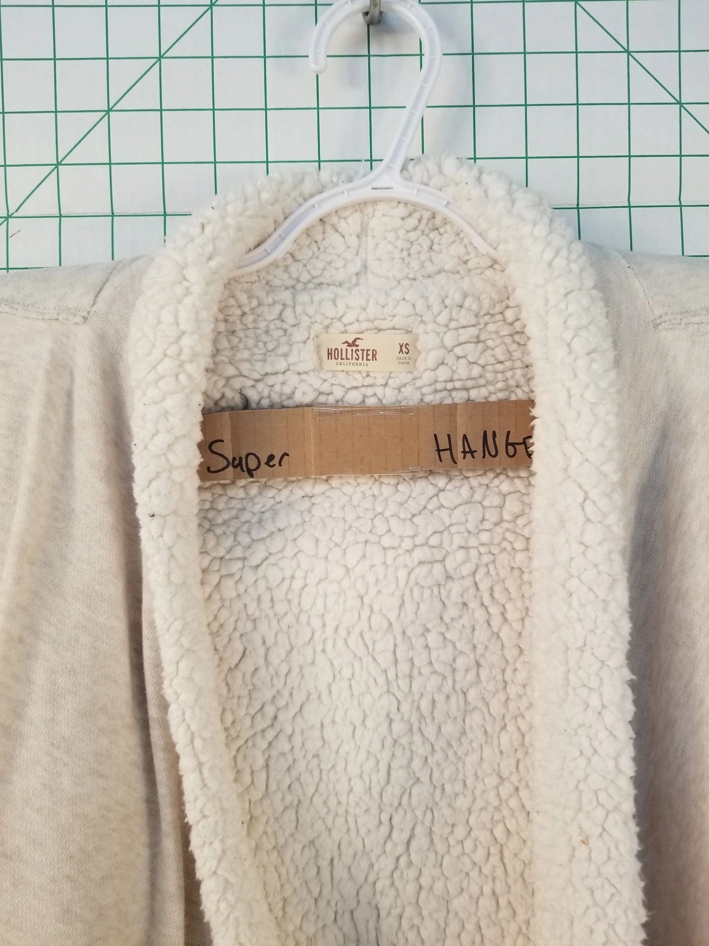 Hollister Fleece Cardigan XS