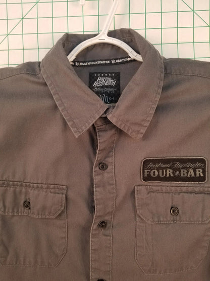 Hart and Huntington "Four Bar" Embroidered Shirt