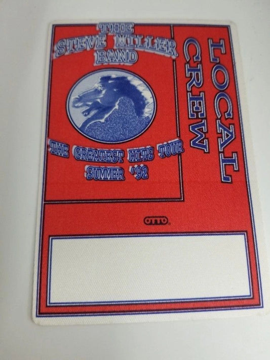 Steve Miller Band "Greatest Hits Tour '94" Backstage Pass