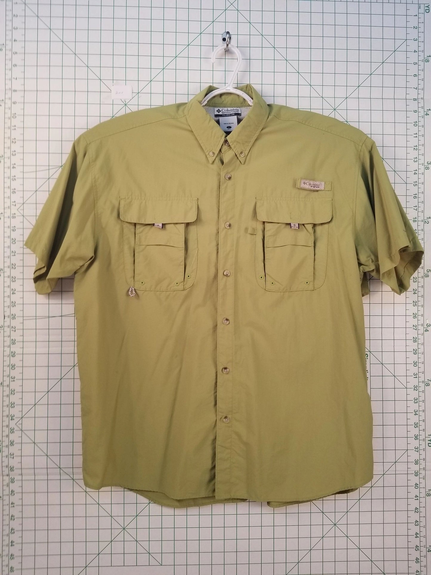 Columbia Sportswear Polo Green Large