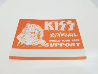 KISS Revenge World Tour 1992 Backstage Pass