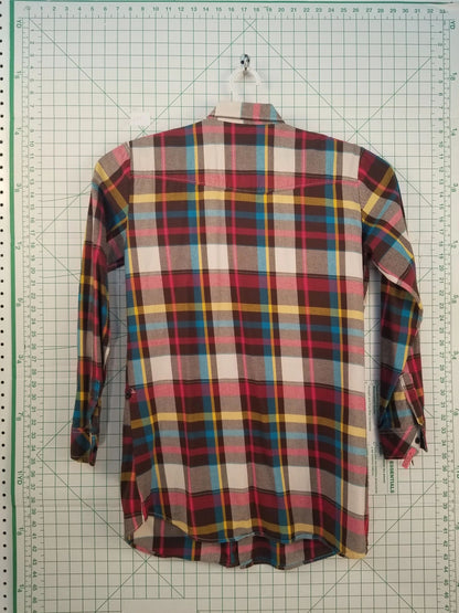 Matchstick Argus Plaid Flannel Button Down