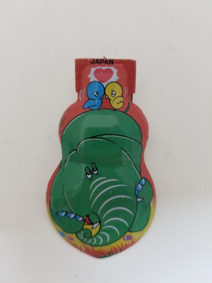 Tin Red Clicker Elephant Toy