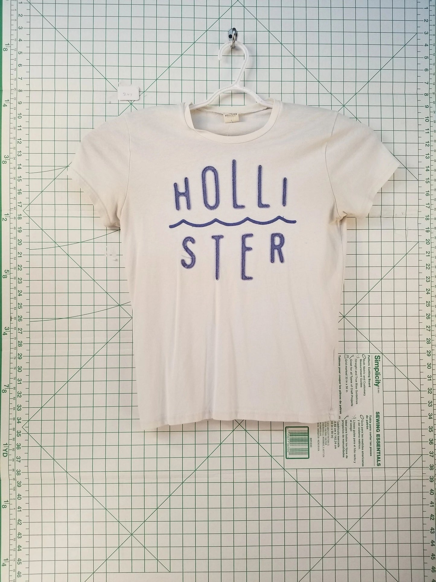 White Hollister Tee Small