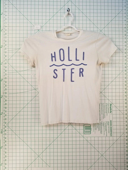 White Hollister Tee Small