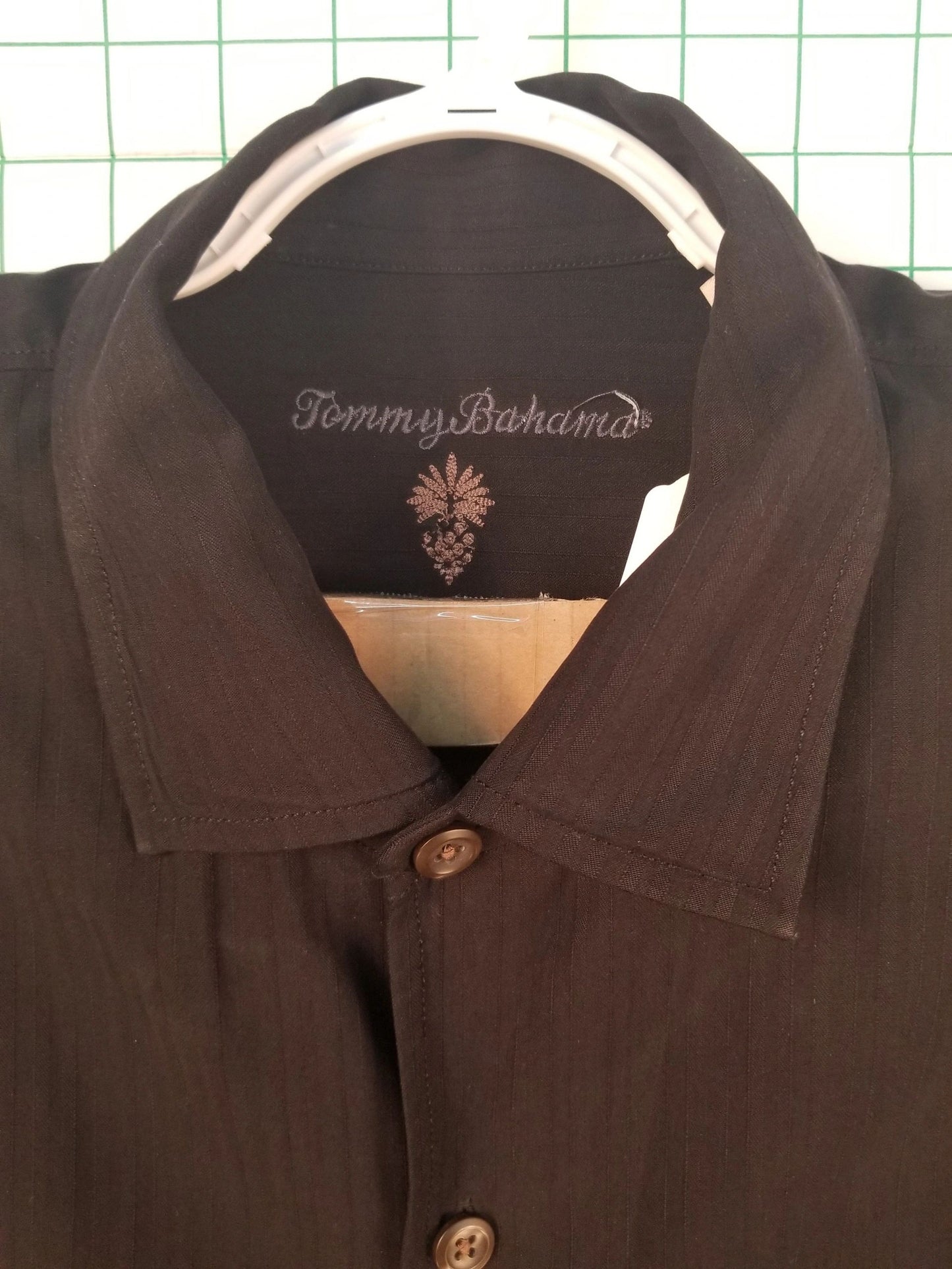 Tommy Bahama Silk Short Sleeve Button Up