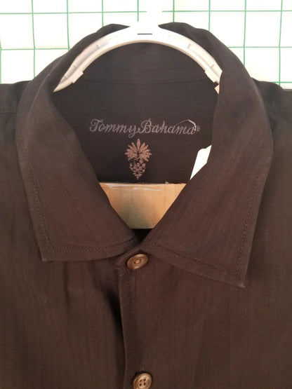 Tommy Bahama Silk Short Sleeve Button Up