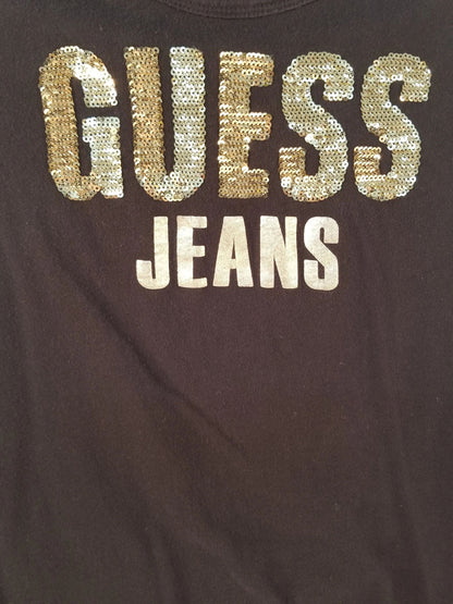 Guess Jeans Black Top Small