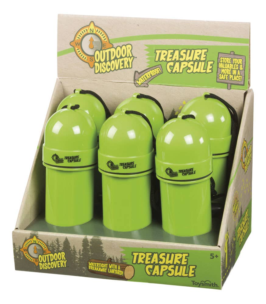 Toysmith - Waterproof Treasure Capsule