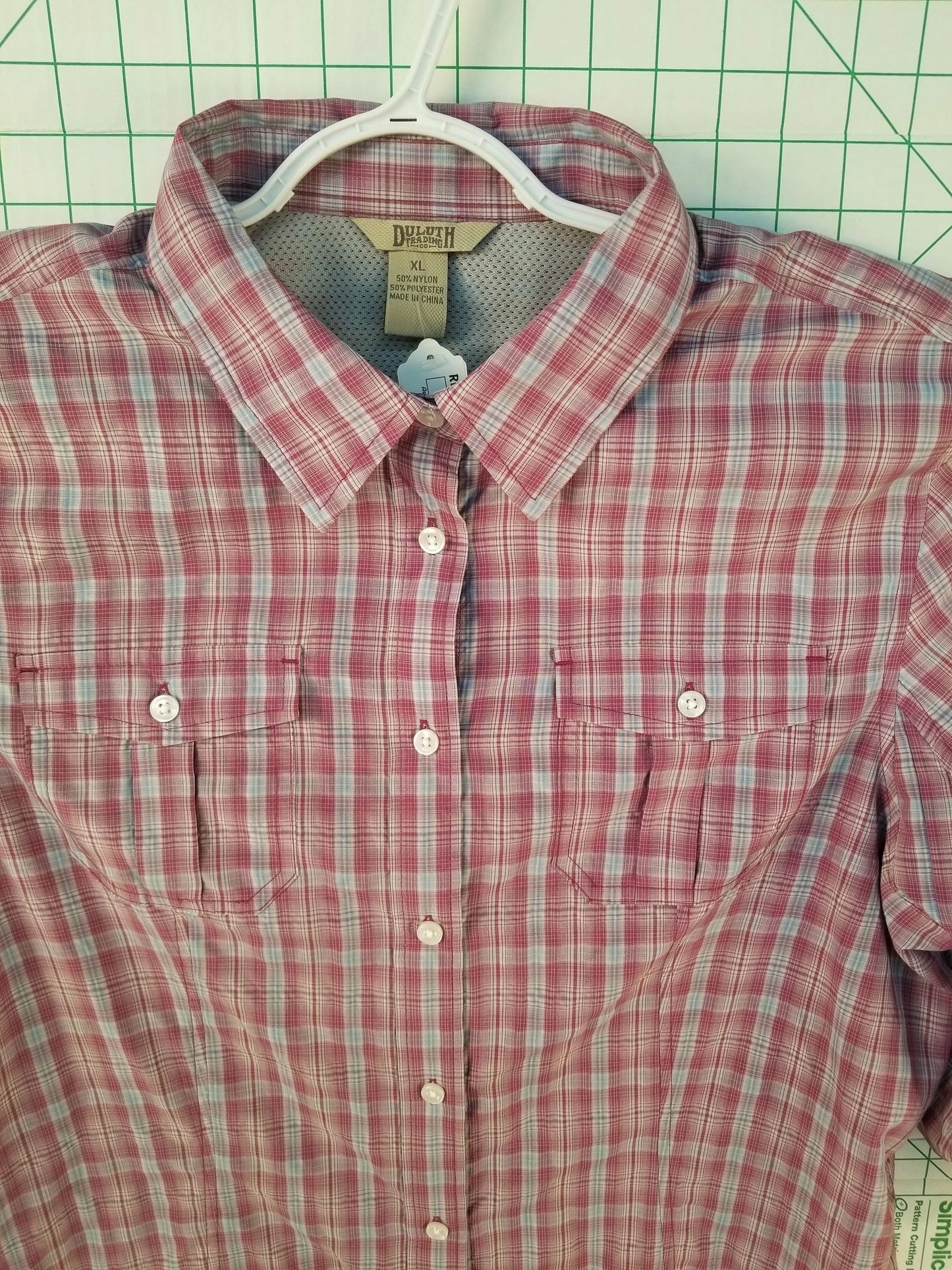 Duluth Trading Co. Long Sleeve Button Up XL