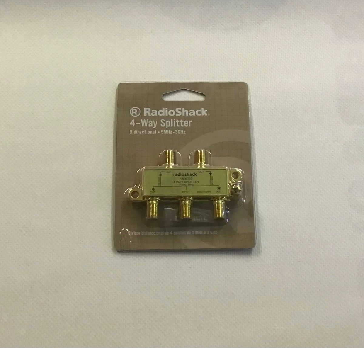 RadioShack 4-way Splitter