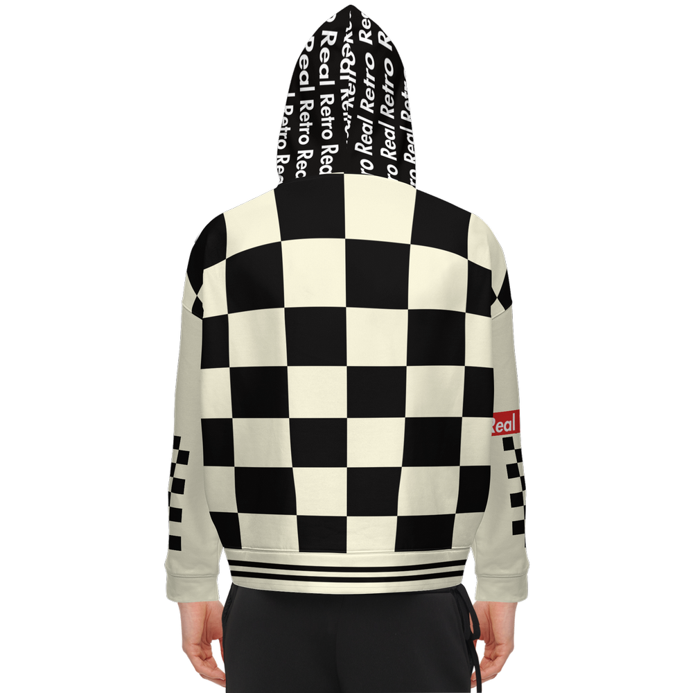 Real Retro Checkered Marilyn Relaxed Hoodie