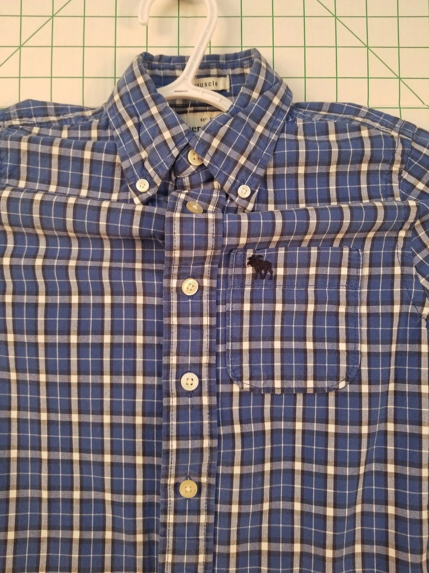 Abercrombie Kids Plaid Button Down