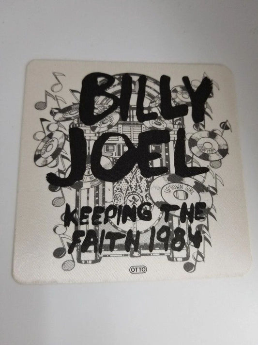 Billy Joel Keeping The Faith 1984 Tour Backstage Pass