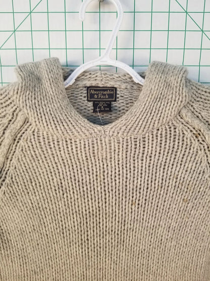 Abercrombie & Fitch Knit Hooded Sweater
