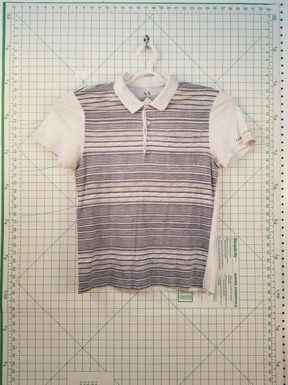 Armani Exchange Striped Polo L