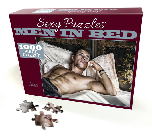 Little Genie Productions - ***SALE*** Sexy Men in Bed Puzzle  - Chase