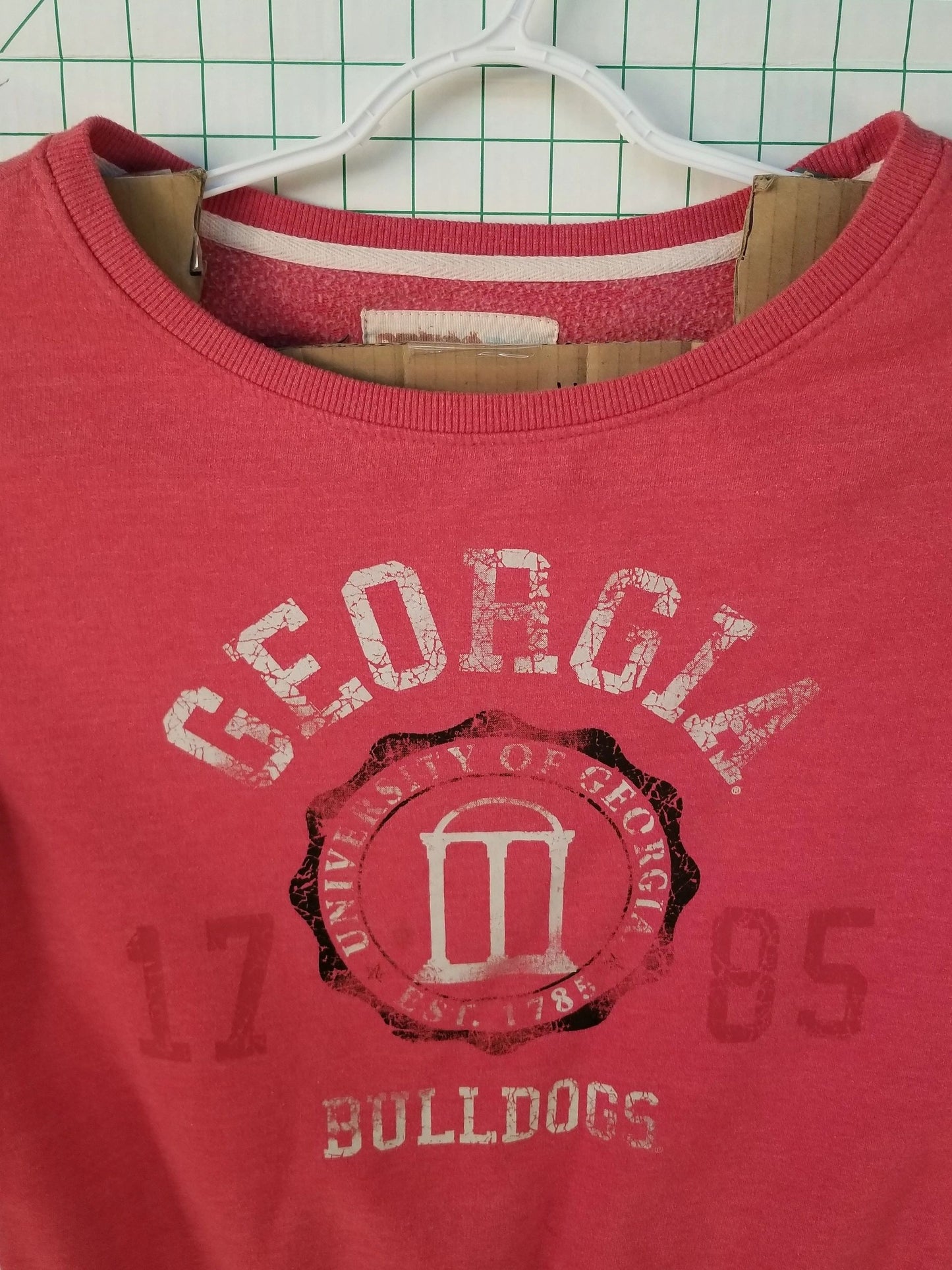 Press Box "Georgia Bulldogs" Crewneck Sweater S