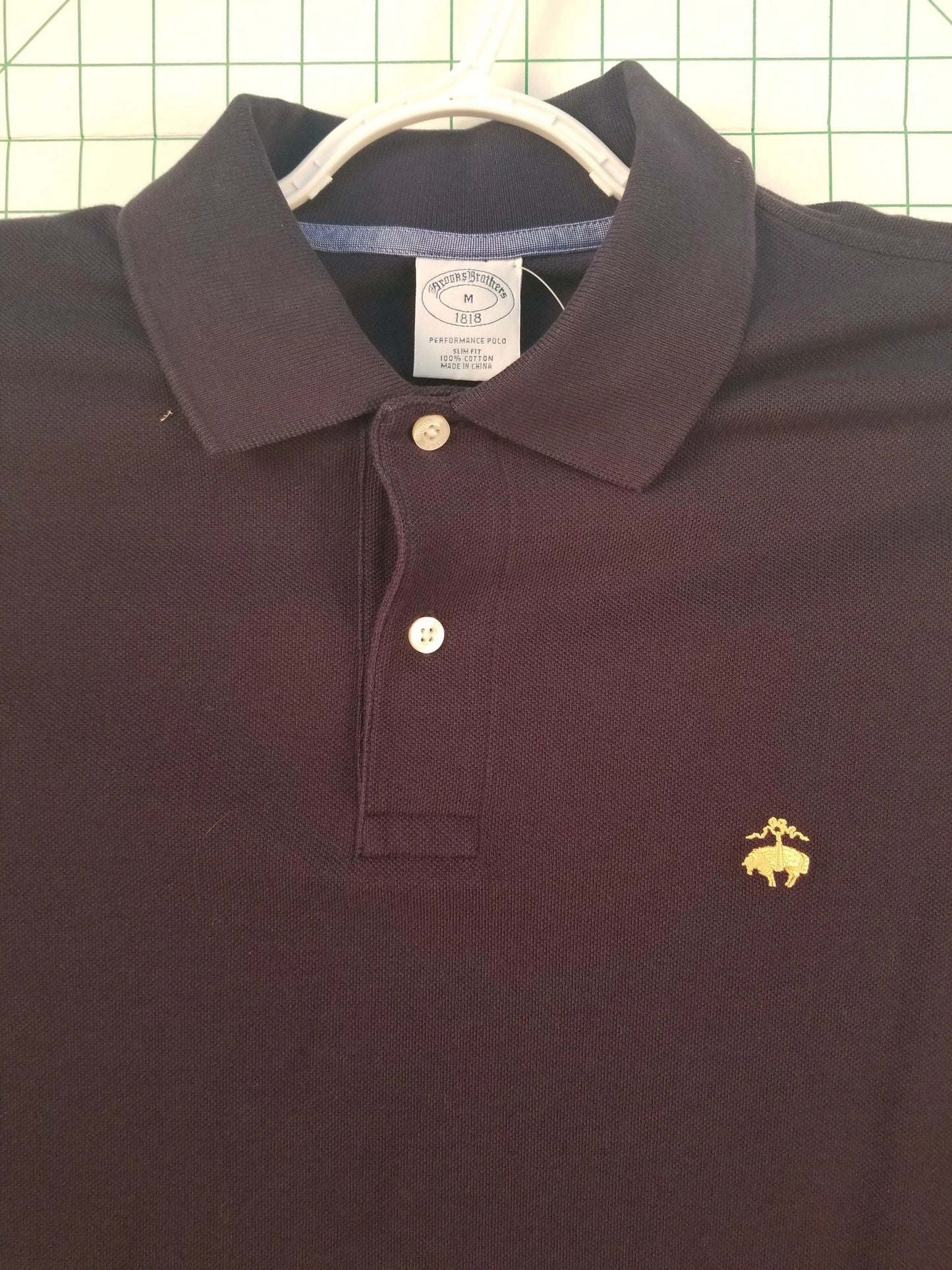 Brooks Brothers Long Sleeve Performance Polo