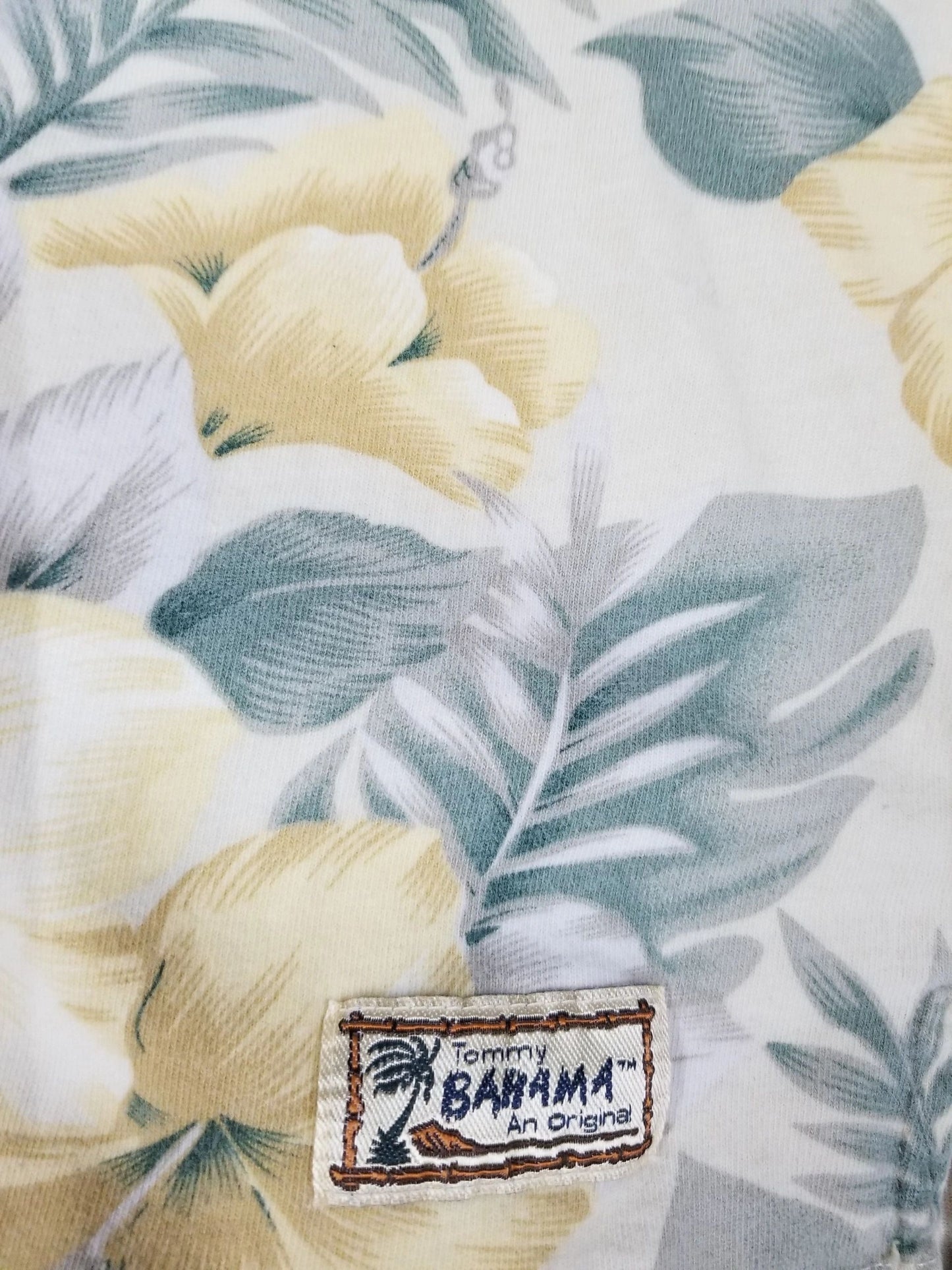 Tommy Bahama Floral Print Polo Medium