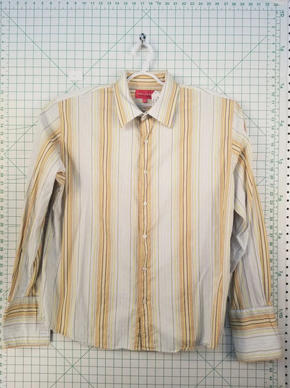 Emanuel Ungaro Long Sleeve Button Up Shirt XXL