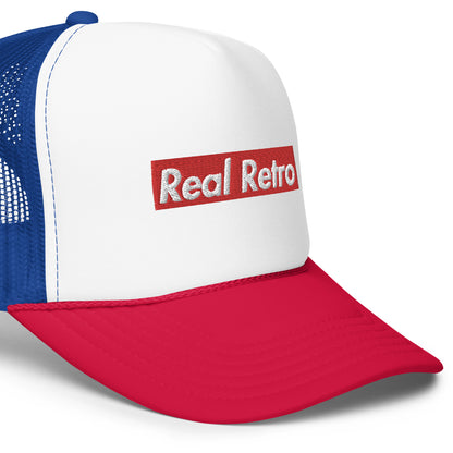 Real Retro Foam trucker hat