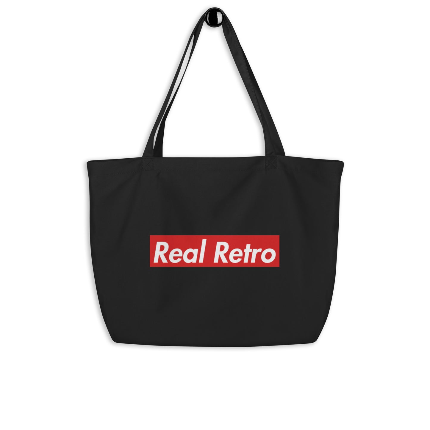 Real Retro Eco Large organic tote bag